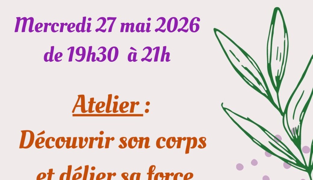 Atelier : (Re)découvrir son corps