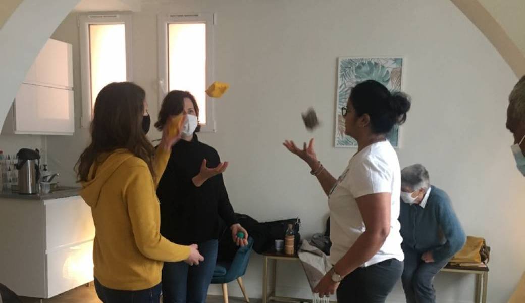 atelier Réflexes archaïques avec Kamini