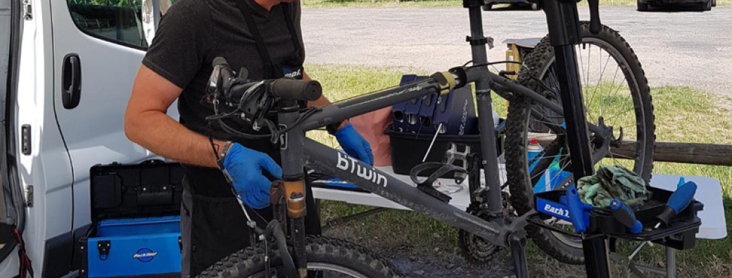 Atelier réparation vélo avec Frédo vélo