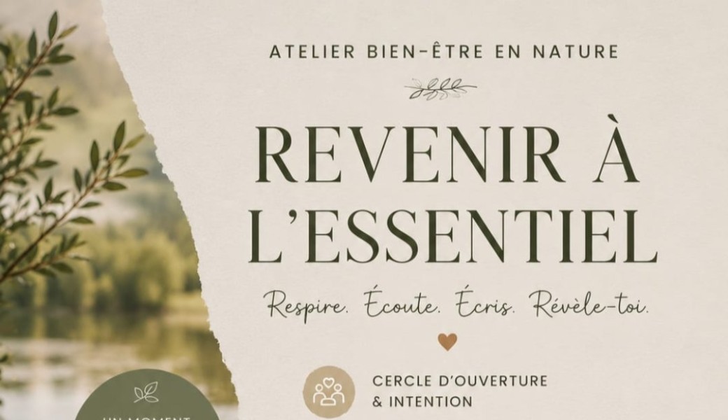 Atelier : revenir à l'essentiel 