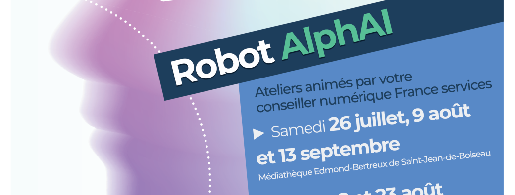 Atelier Robots AlphAI- SAMEDI 23 AOUT