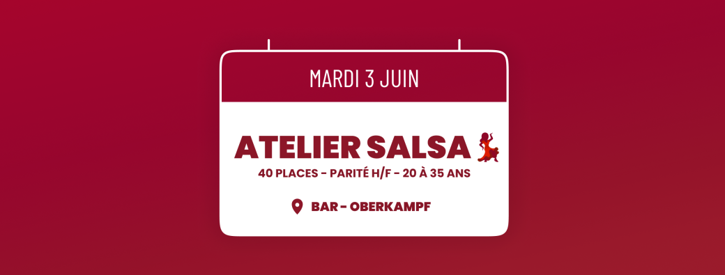 ATELIER DANSE SALSA