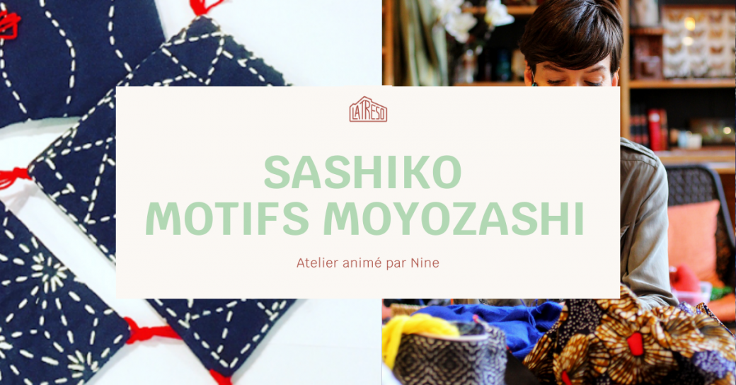 Atelier Broderie : Sashiko - Motifs moyozashi