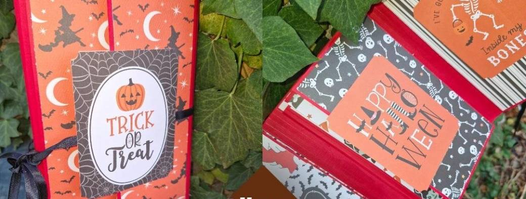 Atelier scrapbooking : album d'halloween ou d'automne 