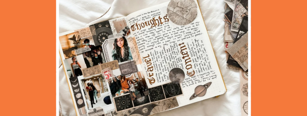 Atelier Scrapbooking / carnet créatif avec Faeshara.collage - 30€
