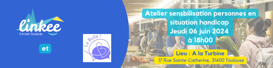 TLSE - Atelier sensibilisation personnes en situation de handicap