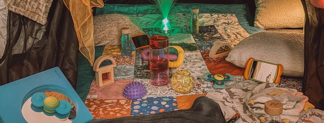 Atelier sensoriel avec Marion