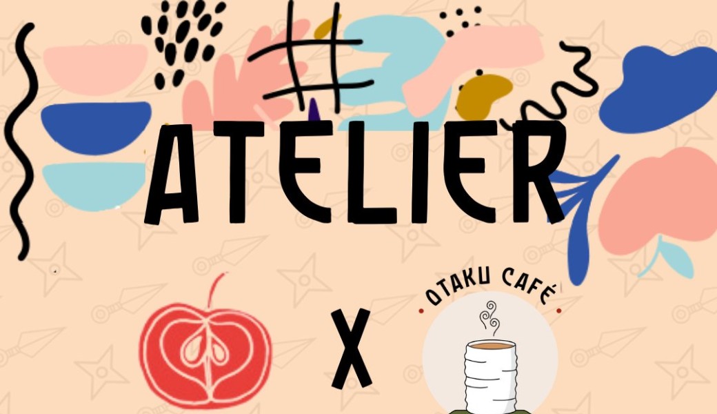 Atelier sérigraphie - Atelier Pomme x Otaku Café