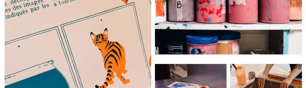 Atelier Serigraphie - Paper Toys