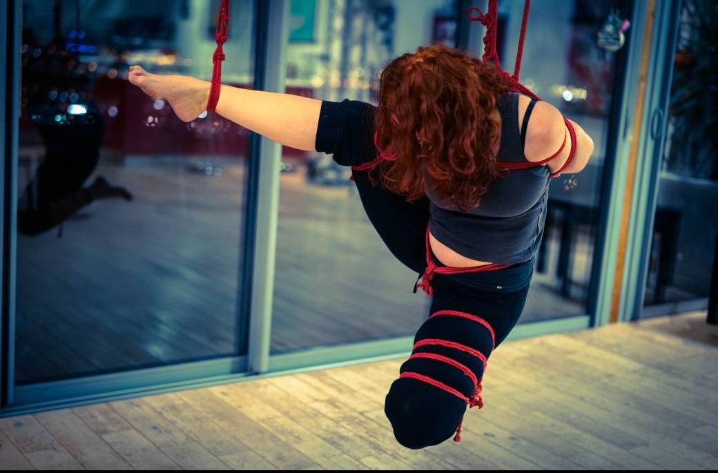 Atelier Shibari Rouen "Composer en semi-suspension et suspension" (niveau avancé semi et suspension)