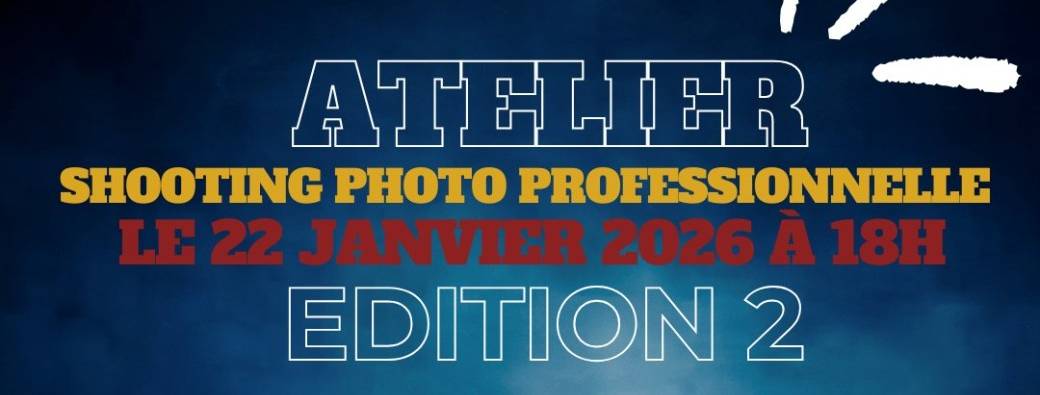 Atelier shooting photo professionnelle 