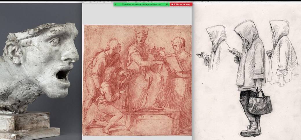 Atelier Singulier en ligne - le visage et ses parties