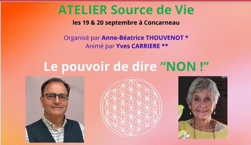Atelier Source de Vie - la puissance de dire NON 