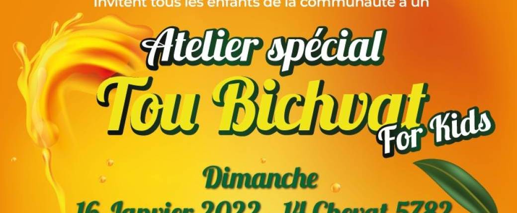 Atelier Spécial Tou Bichvat For Kids