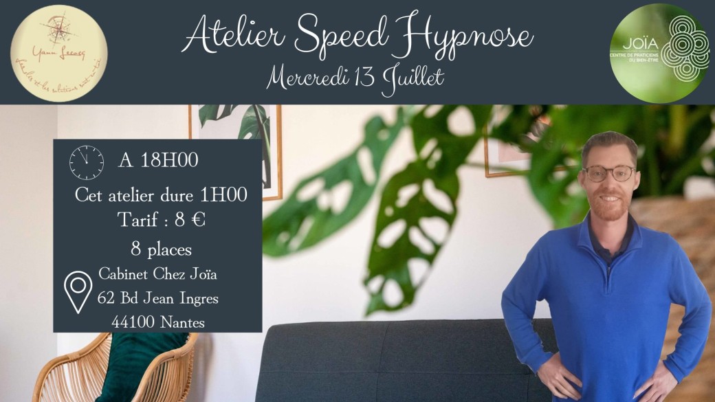 Atelier Speed Hypnose Nantes