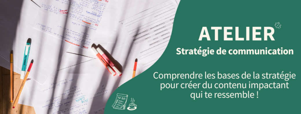 Atelier - Stratégie de communication