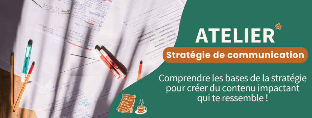Atelier - Stratégie de communication