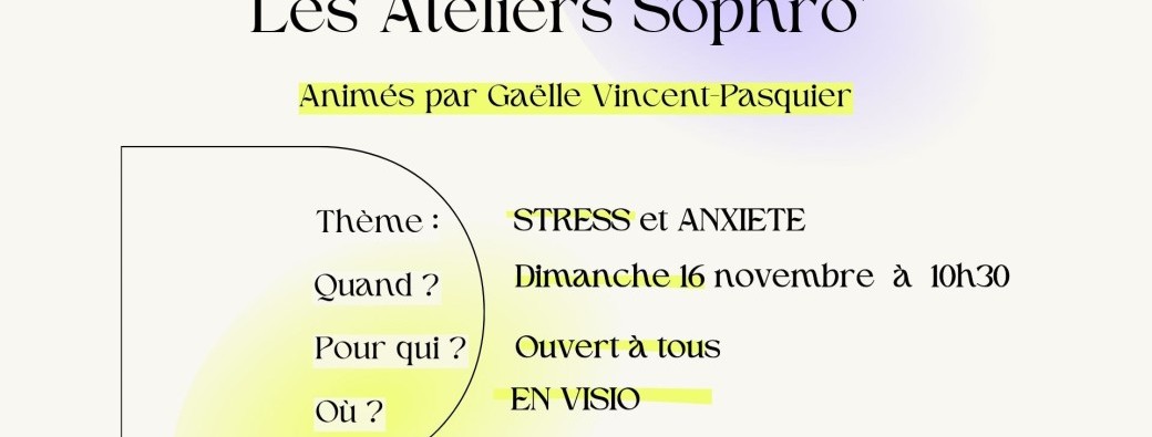 Atelier Stress et Anxiété