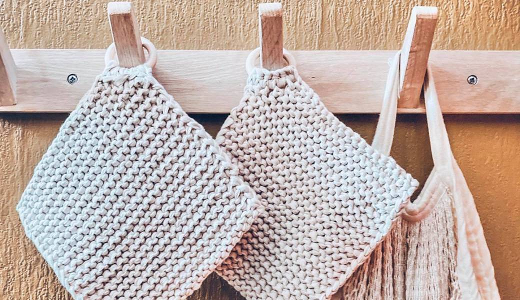 Atelier objet déco en tricot #DIY