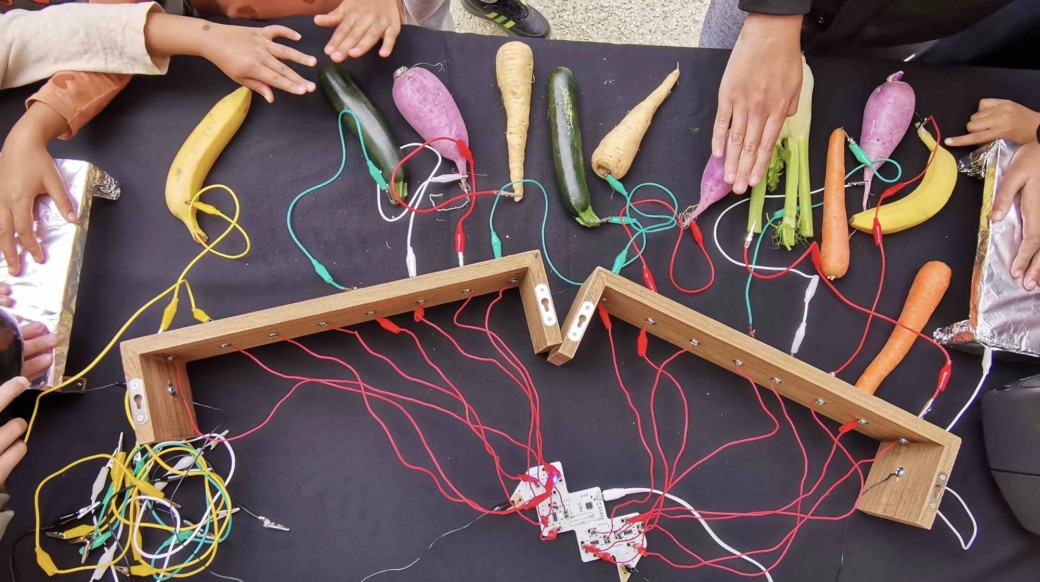 Atelier synthé et légumes