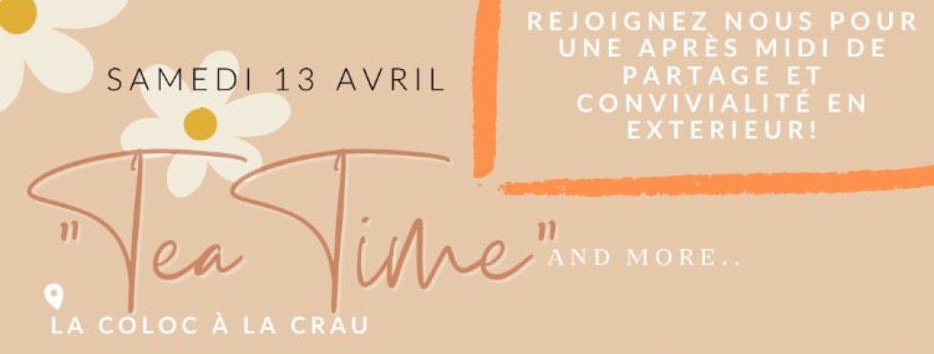 Atelier floral TEA TIME / 15h