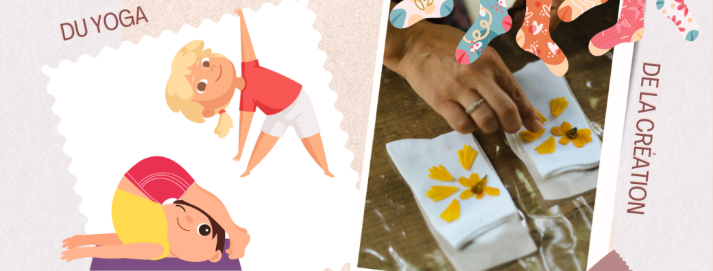 Atelier Teinture & Yoga enfant à partir de 5ans 