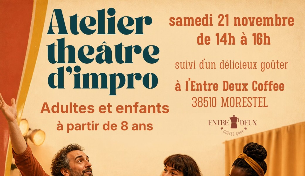 atelier théâtre impro parents enfants MORESTEL