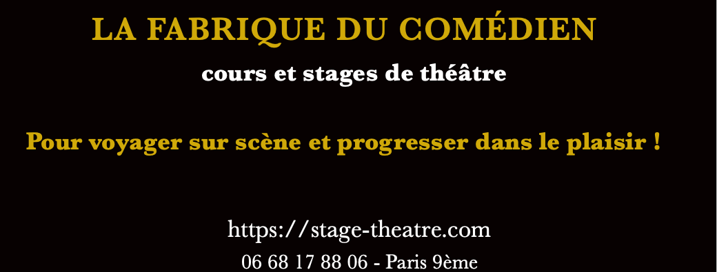Atelier théâtre mardi matin 2025-2026