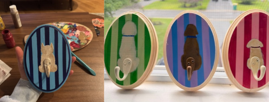 Atelier DIY : porte laisse à chien