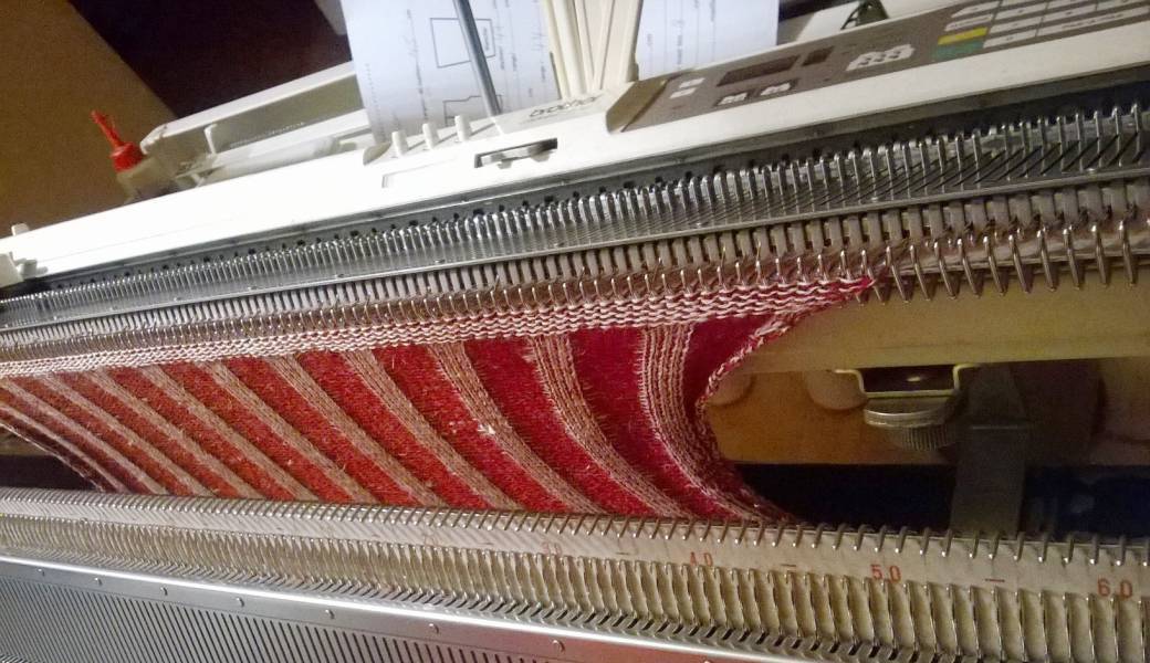 Atelier tricot machine