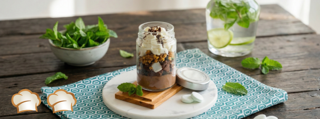 Atelier verrines menthe pastille