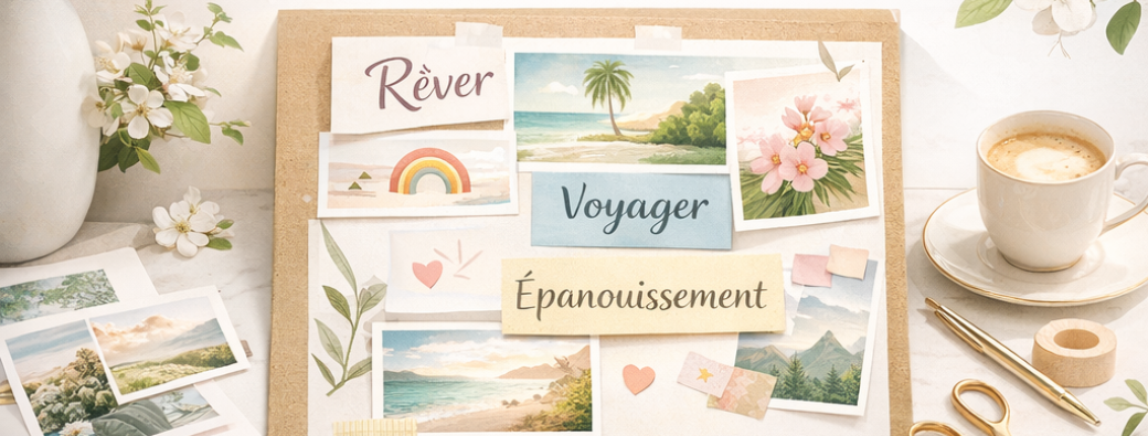 Atelier vision board - Faisons fleurir nos idées ensemble