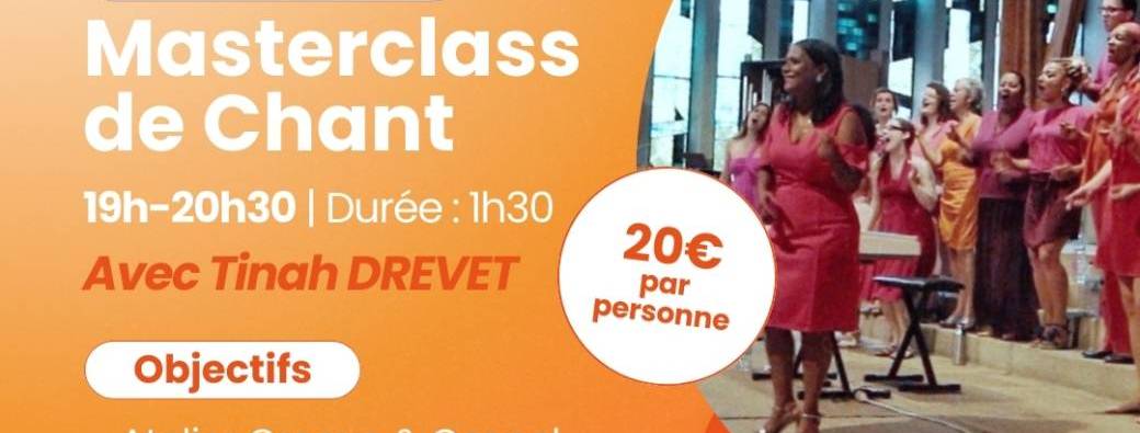 Atelier Vocal avec Tinah Drevet
