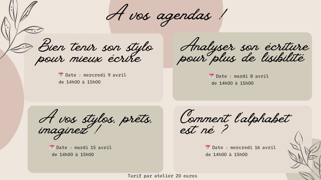 Atelier : À vos stylos, prêts, imaginez ! ✍️