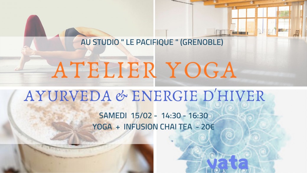 Atelier YOGΛ "Ayurveda & Energie d'hiver "+ Thé chai by Gecko yoga