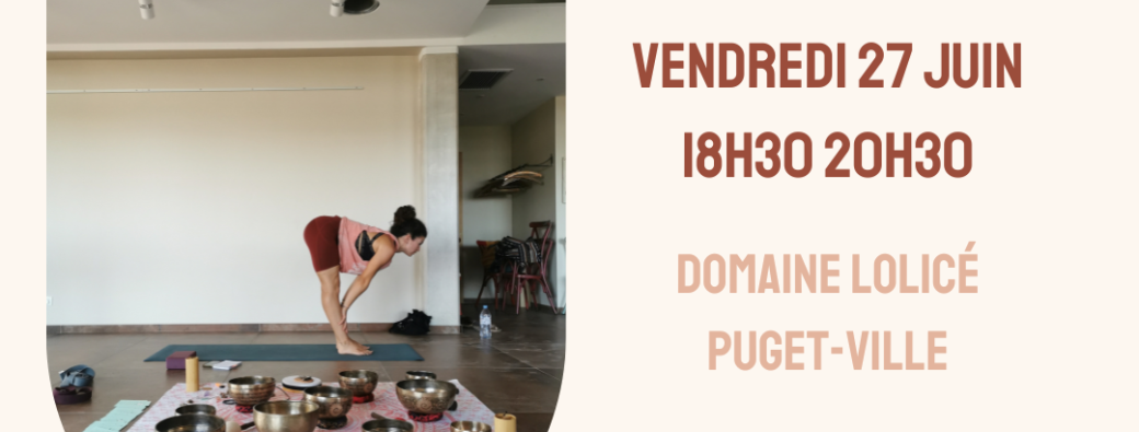 Atelier Yoga & bain sonore