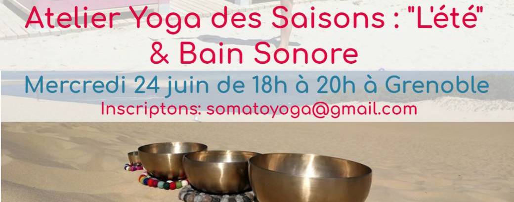 Atelier Yoga des Saisons "L’Été" & Bain Sonore