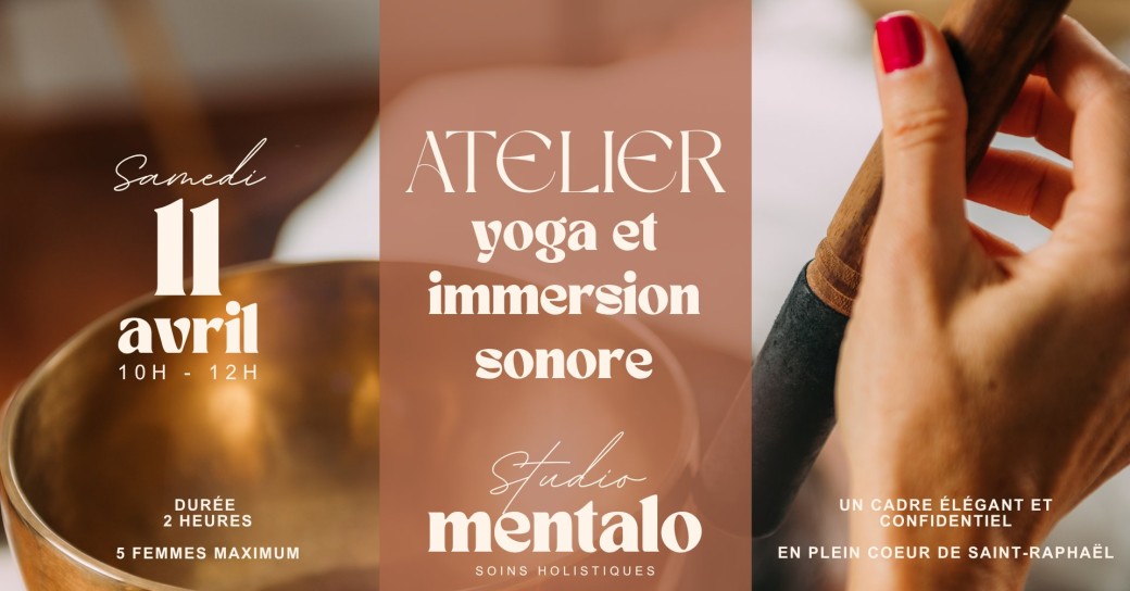Yoga Workshop & Sound Immersion at Studio Mentalo