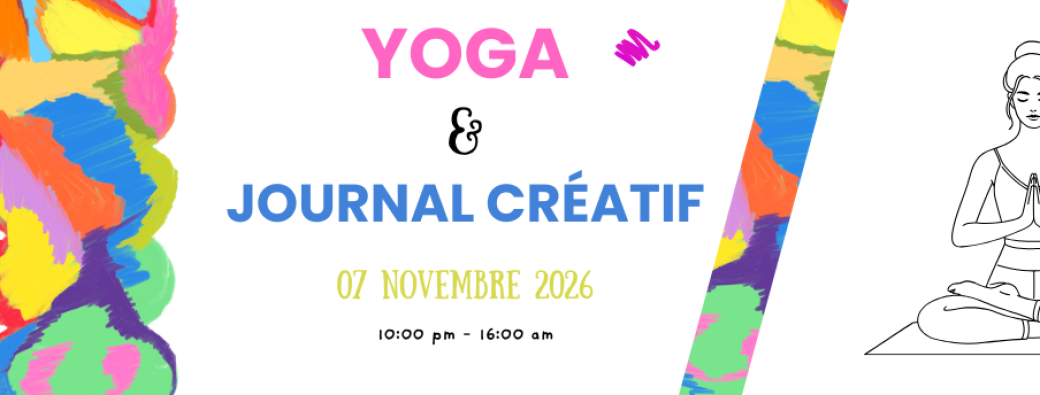 atelier yoga et journal créatif