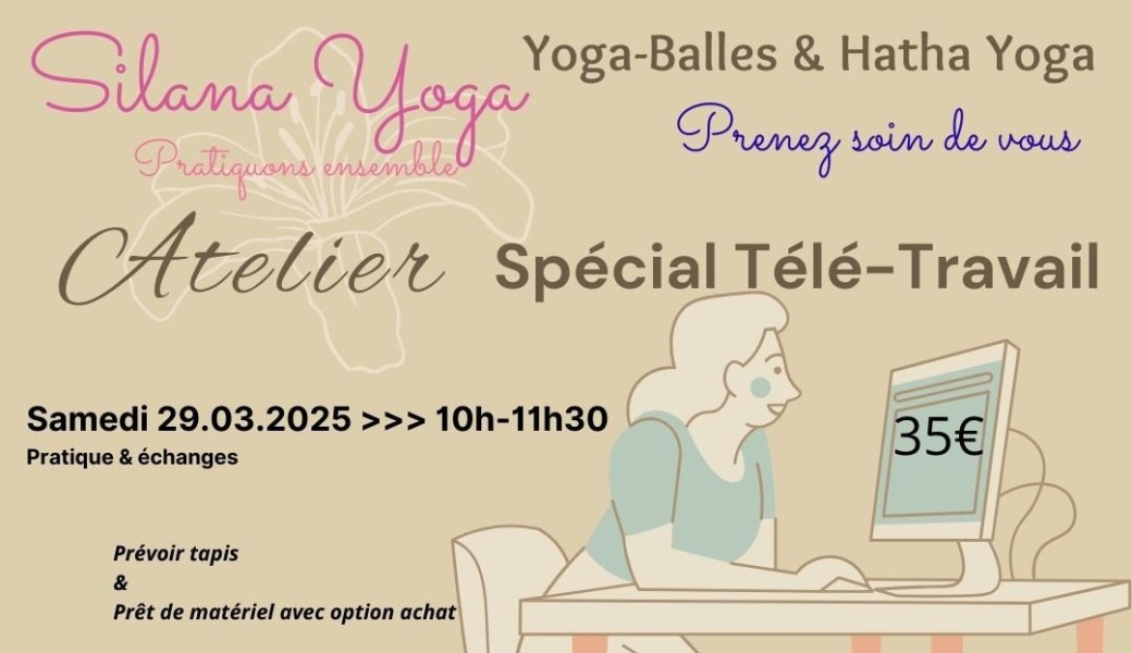 Atelier Yoga - Spécial Télétravail