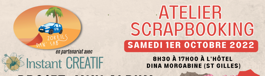 Zoreils Dan Sab organise un atelier Scrap