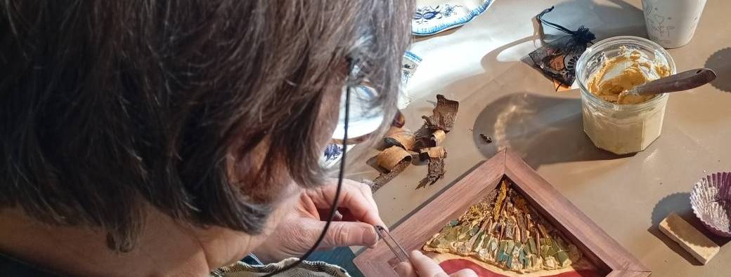 Mosaïque contemporaine — Atelier Mosaïque avec Iris Picco