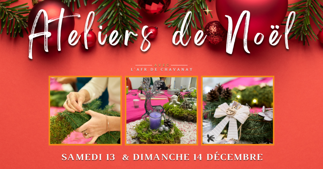 Atelier décorations de Noël