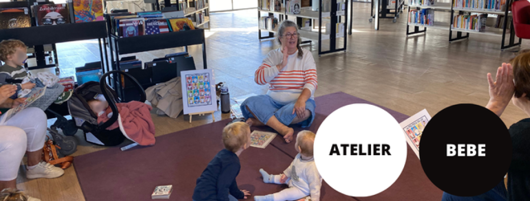 Ateliers bébé signeur // Agora Médiathèque Musée 