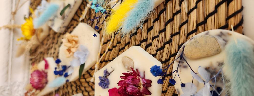 Ateliers cire: bougie ou galets et fondants parfumés