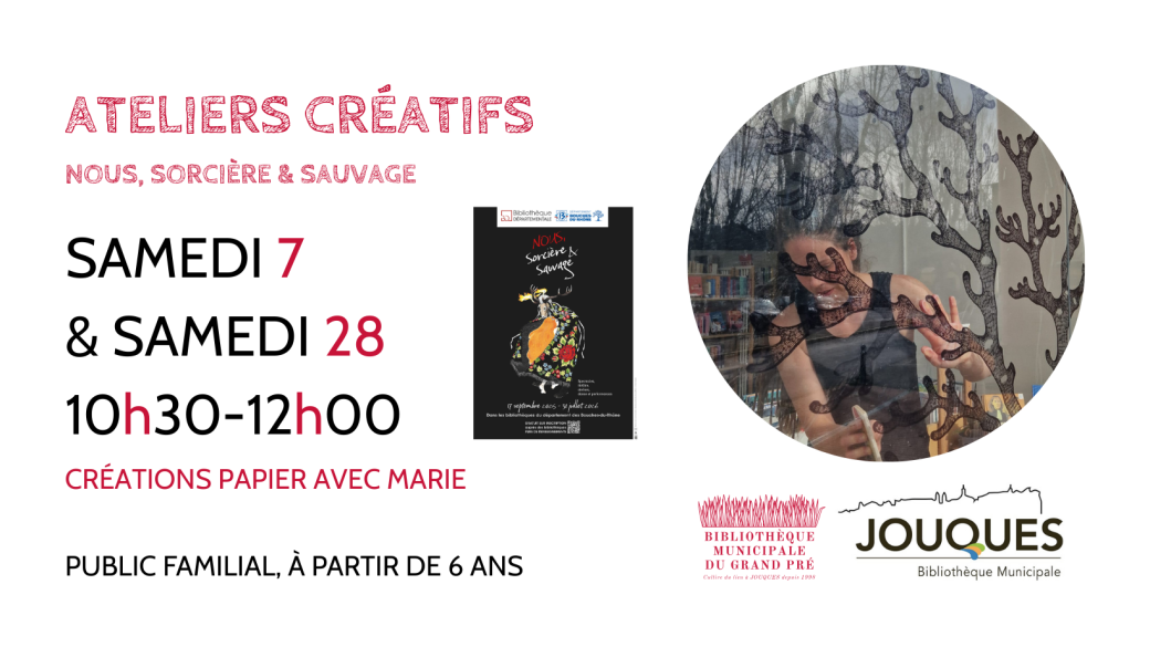 Ateliers créatifs, NOUS, Sorcière & Sauvage 