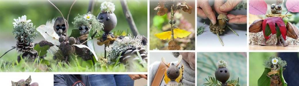 Ateliers de création de créatures végétales avec Sylvain Trabut