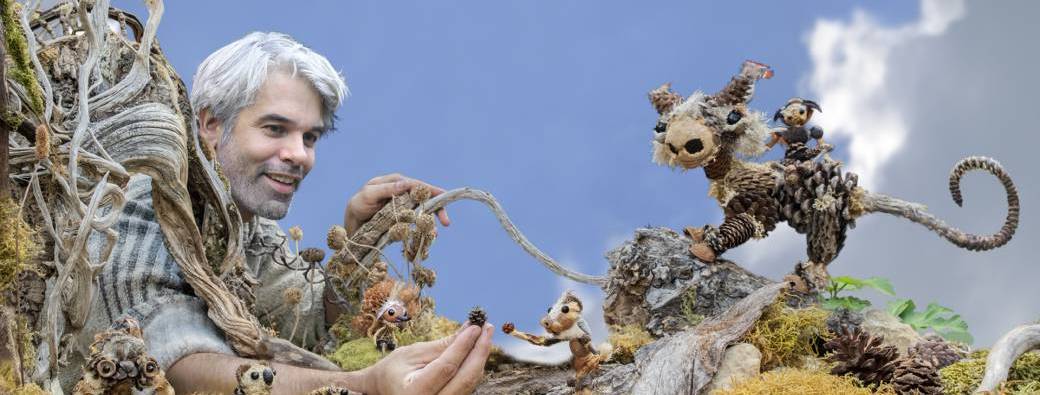 Ateliers de création de créatures végétales avec Sylvain Trabut