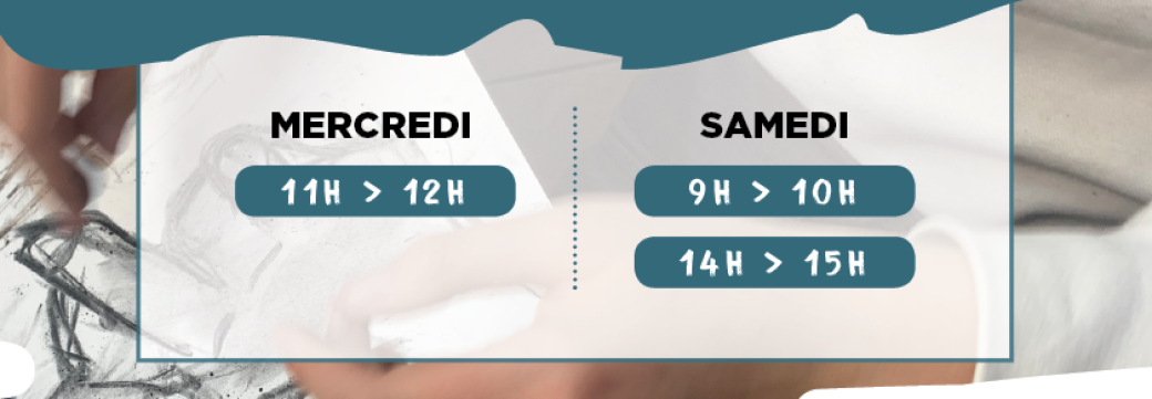Ateliers de Dessin à thème • 1h • min. 5 ans