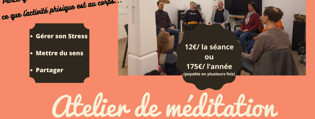 Ateliers de méditation du jeudi